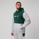 CANTERBURY MENS LEGENDS PANEL HOODIE GREEN