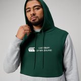 CANTERBURY MENS LEGENDS PANEL HOODIE GREEN