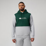 CANTERBURY MENS LEGENDS PANEL HOODIE GREEN