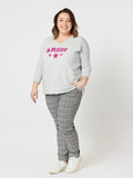 THREADZ AMOUR KNIT SILVER