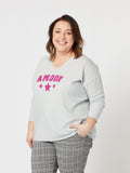 THREADZ AMOUR KNIT SILVER