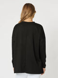 THREADZ URBAN SWEATSHIRT BLACK