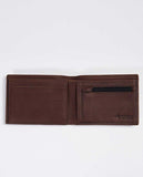 RIP CURL K-ROO RFID ALL DAY LEATHER WALLET BROWN