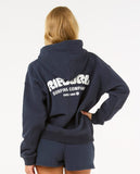 RIP CURL SURF PUFF HERITAGE HOOD NAVY