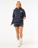 RIP CURL SURF PUFF HERITAGE HOOD NAVY