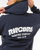 RIP CURL SURF PUFF HERITAGE HOOD NAVY