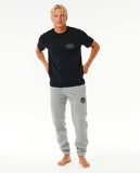 RIP CURL ICONS OF SURF TRACK PANT GREY MARLE