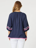 THREADZ RIC RAC TOP