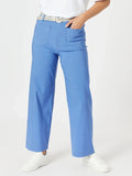 THREADZ MARINE WIDE LEG PANT BLUE