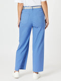 THREADZ MARINE WIDE LEG PANT BLUE