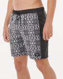 RIP CURL SIDEWAYS VOLLEY WASHED BLACK