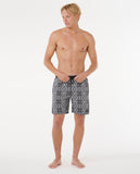 RIP CURL SIDEWAYS VOLLEY WASHED BLACK