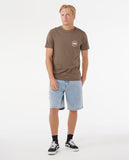 RIP CURL STAPLE TEE ROCK