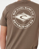 RIP CURL STAPLE TEE ROCK