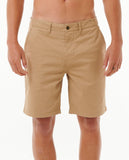 RIP CURL CLASSIC SURF CHINO WALKSHORT KHAKI