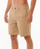 RIP CURL CLASSIC SURF CHINO WALKSHORT KHAKI