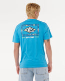 RIP CURL LEGACY TEE NORTHERN BLUE