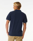 RIPCURL FADED POLO WASHED NAVY