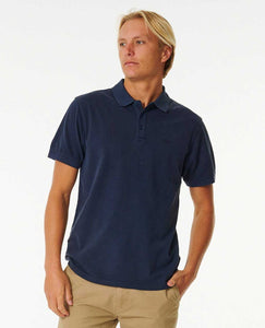 RIPCURL FADED POLO WASHED NAVY