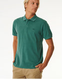 RIPCURL FADED POLO WASHED GREEN