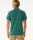 RIPCURL FADED POLO WASHED GREEN