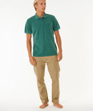 RIPCURL FADED POLO WASHED GREEN