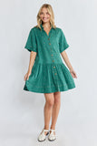 IBISA River Dress - Gumleaf