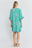 Ibisa Women's Chevy Dress - Sea Green