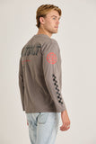 JETPILOT TECH TEE CHARCOAL