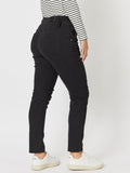 THREADZ LONDON STRETCH JOGGER JEAN BLACK