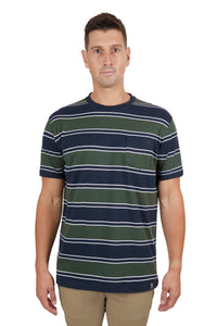 THOMAS COOK MEN’S JASON STRIPE S/S TEE