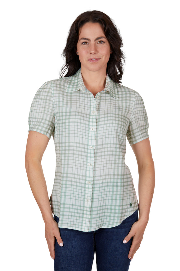 THOMAS COOK WOMEN’S BLAKE PIN TUCK SHIRT