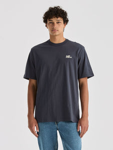 LEE ORIGINAL RELAXED TEE WASHED NAVY