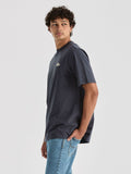 LEE ORIGINAL RELAXED TEE WASHED NAVY
