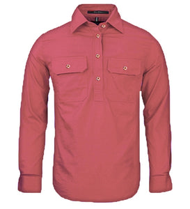 RITEMATE PILBARA LADIES WORK SHIRT CANYON