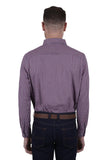 THOMAS COOK BO CHECK 1-POCKET TAILORED LONG SLEEVE SHIRT