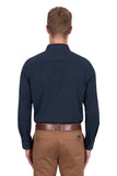 THOMAS COOK ROGER LINEN SHIRT NAVY