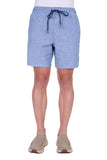 THOMAS COOK FELIX LINEN SHORT CHAMBRAY