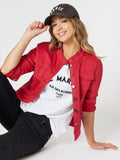 THREADZ MAGGIE DENIM JACKET