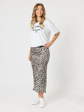 THREADZ LE MARAIS ANIMAL PRINT SKIRT