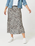THREADZ LE MARAIS ANIMAL PRINT SKIRT
