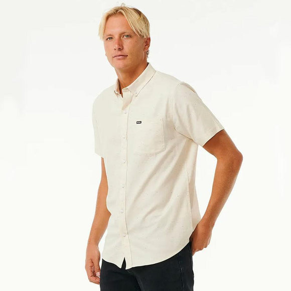 RIPCURL OURTIME S/S SHIRT OFF WHITE