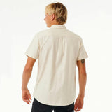 RIPCURL OURTIME S/S SHIRT OFF WHITE