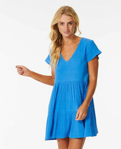 RIPCURL PREMIUM SURF DRESS ROYAL BLUE