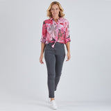 GORDON SMITH FLORAL PRINT SHIRT PINK