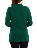 YARRA TRAIL SPOT KNIT JUMPER GREEN