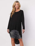 CLARITY RUCHED LEOPARD PRINT SKIRT