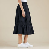 CLARITY PULL ON BLACK SKIRT