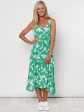 THREADZ FLORAL PRINT SUN DRESS