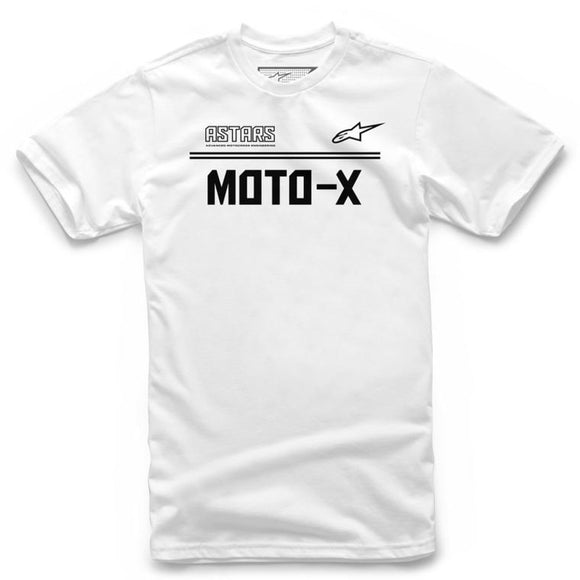 ALPINESTARS ASTARS MOTO-X TEE WHITE/BLACK